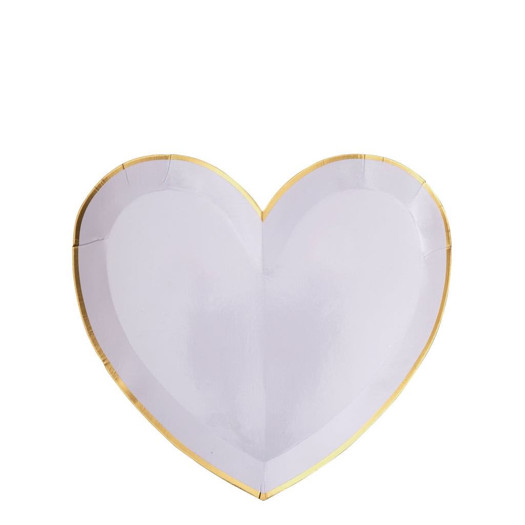 Pastel Palette Heart Small Plates