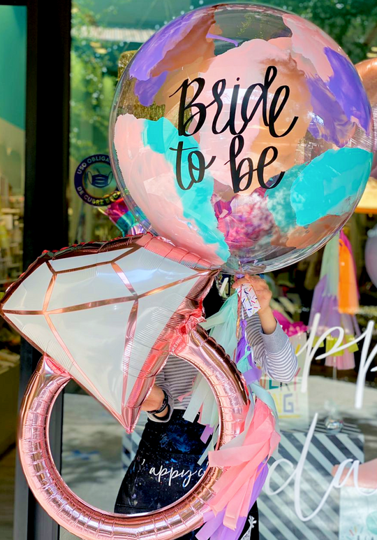 Burbuja Grande Pintada + Ring