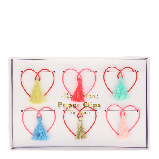 Heart Shaped Paper Clips