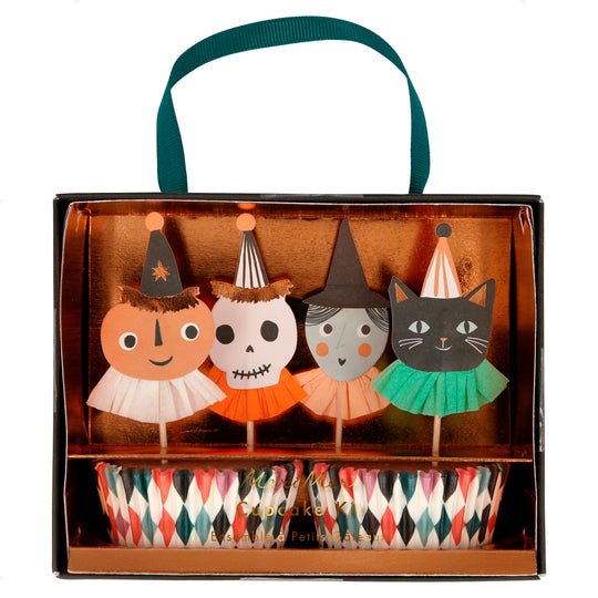 Halloween Dancing Figures Cupcake kit