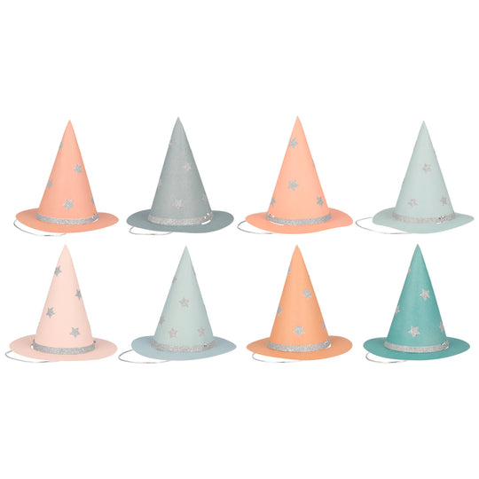 Pastel Mini Witch Party Hats