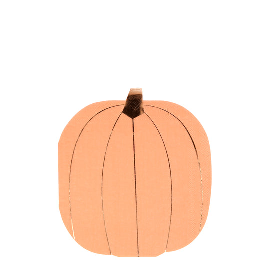 Pastel Pumpkin Napkins