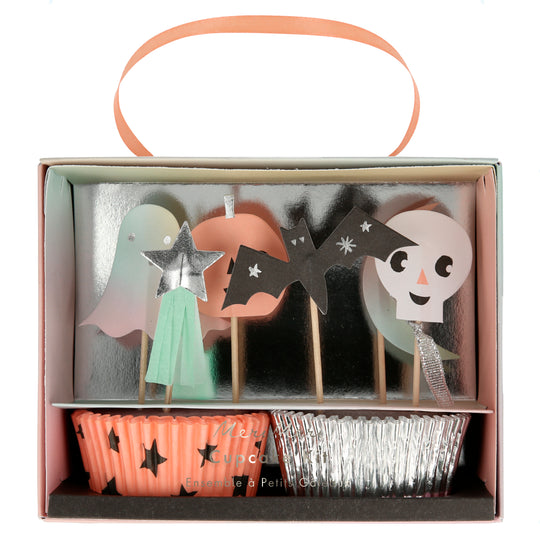 Pastel Halloween Cupcake kit