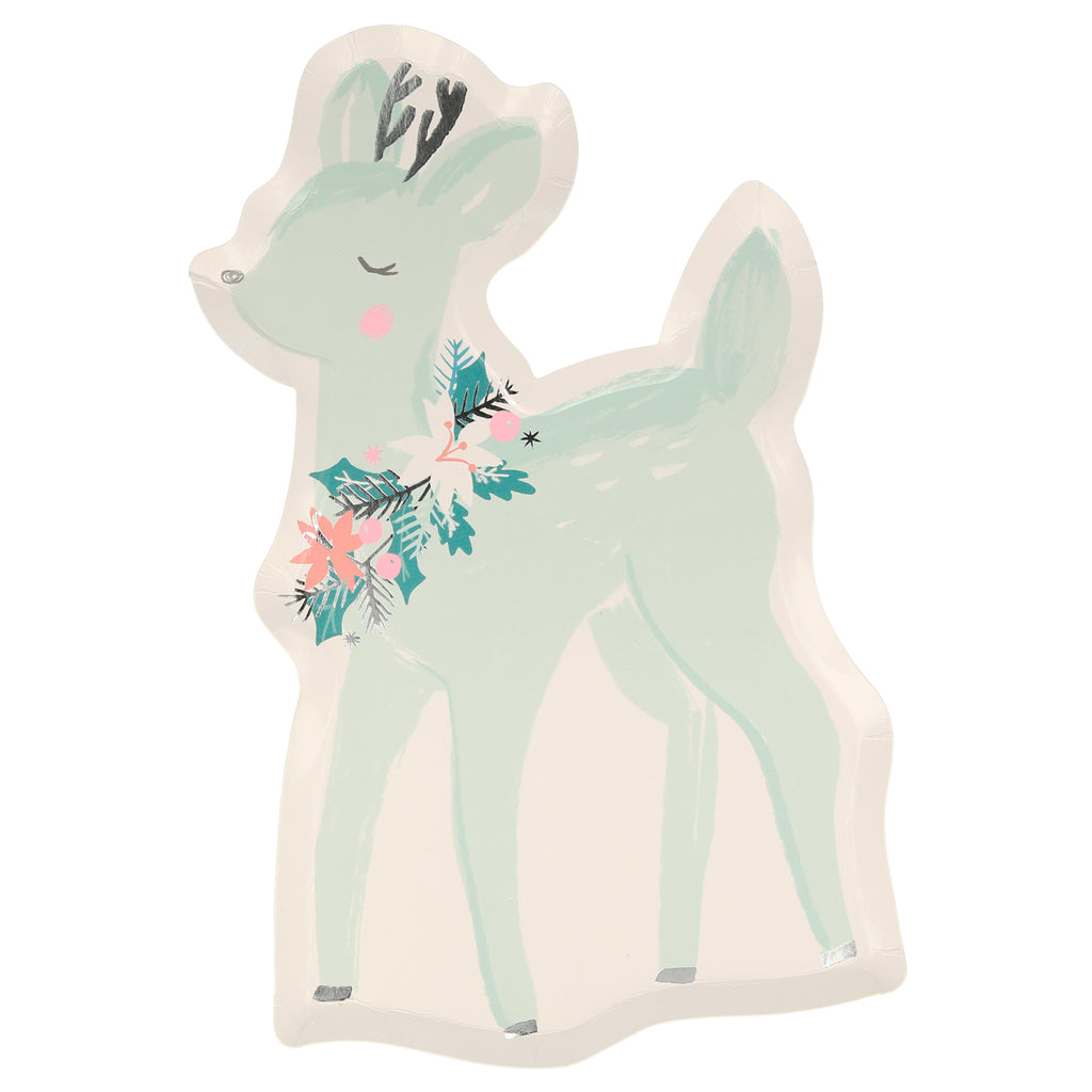 Pastel Deer Plates