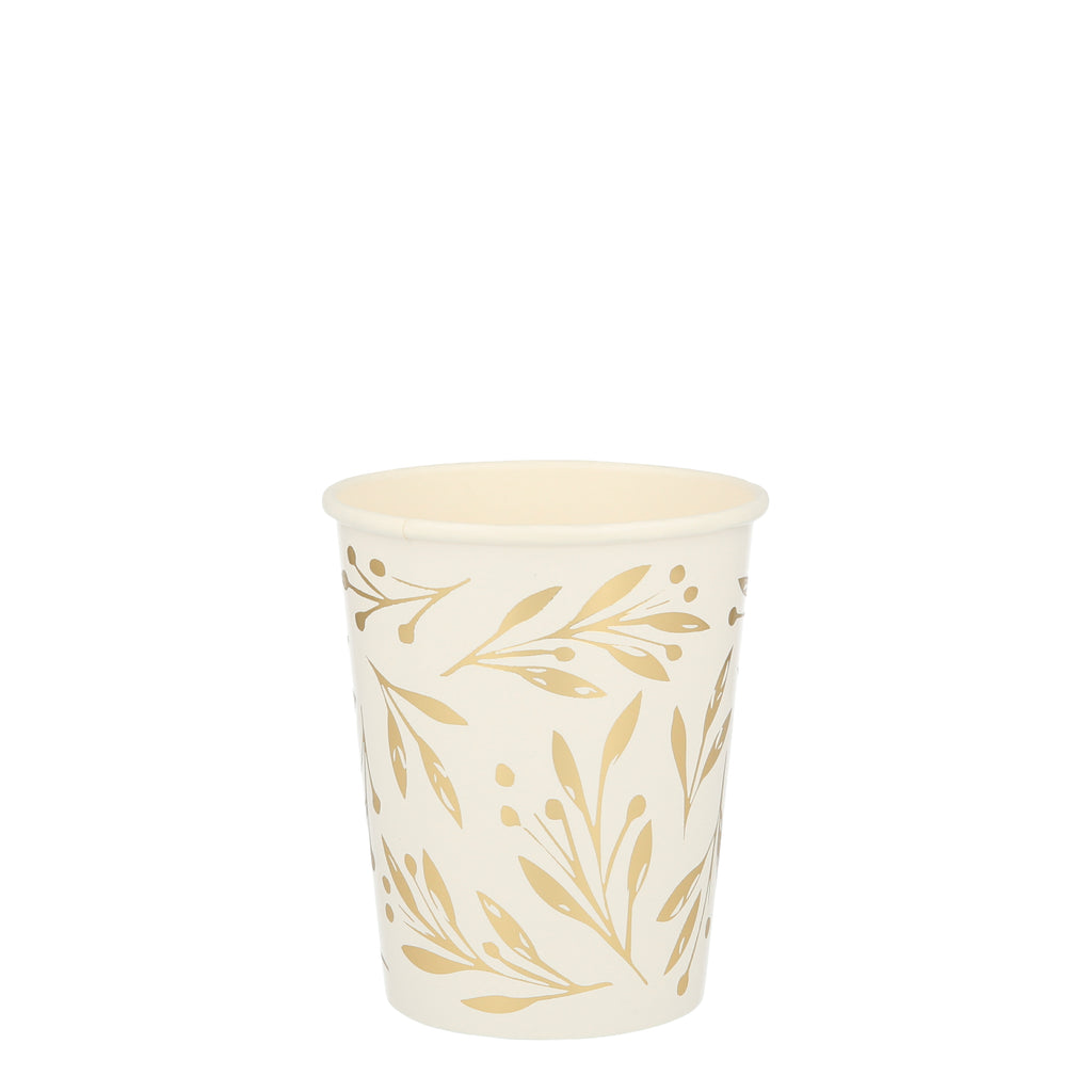 Gold Leaf Cups