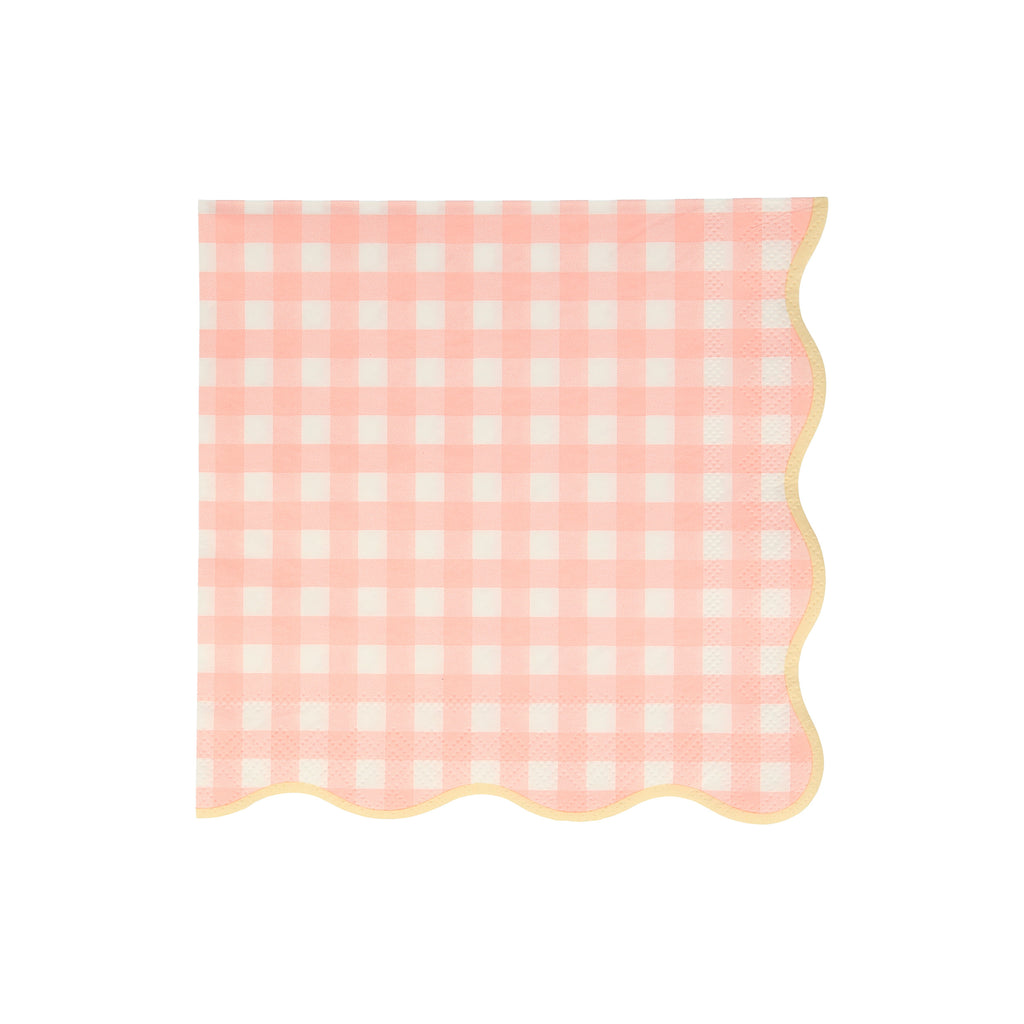 Gingham Large Napkins