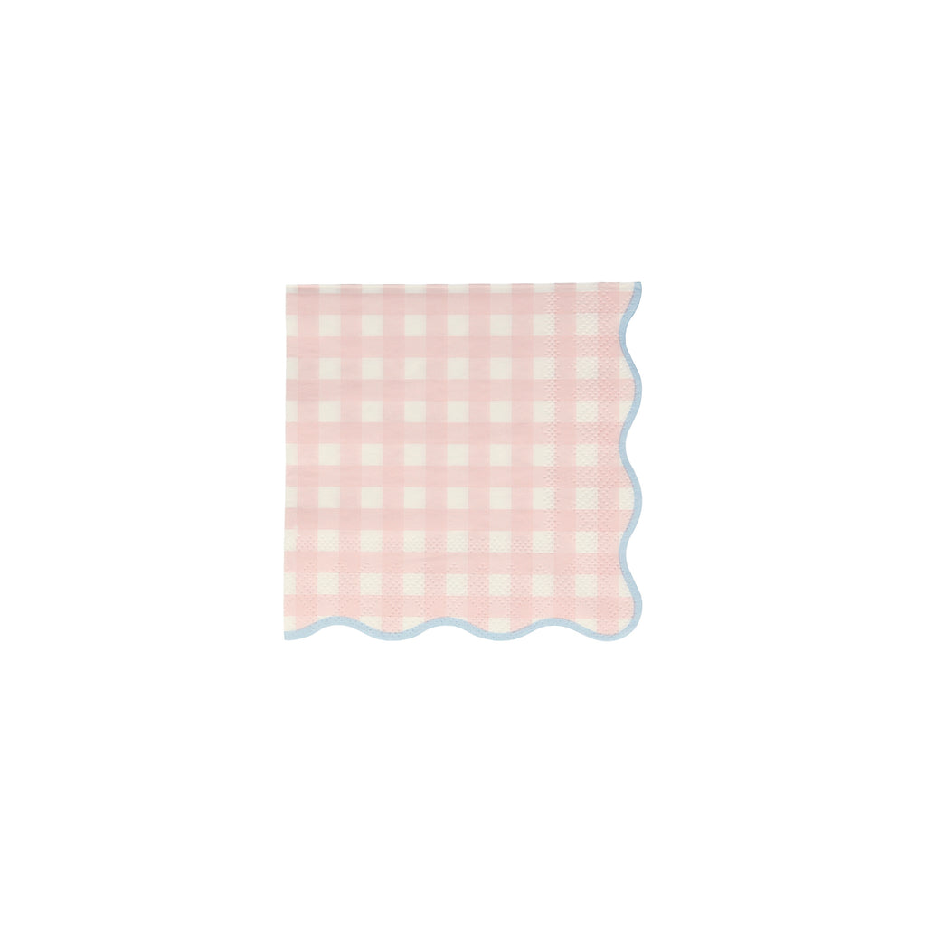 Gingham Small Napkins