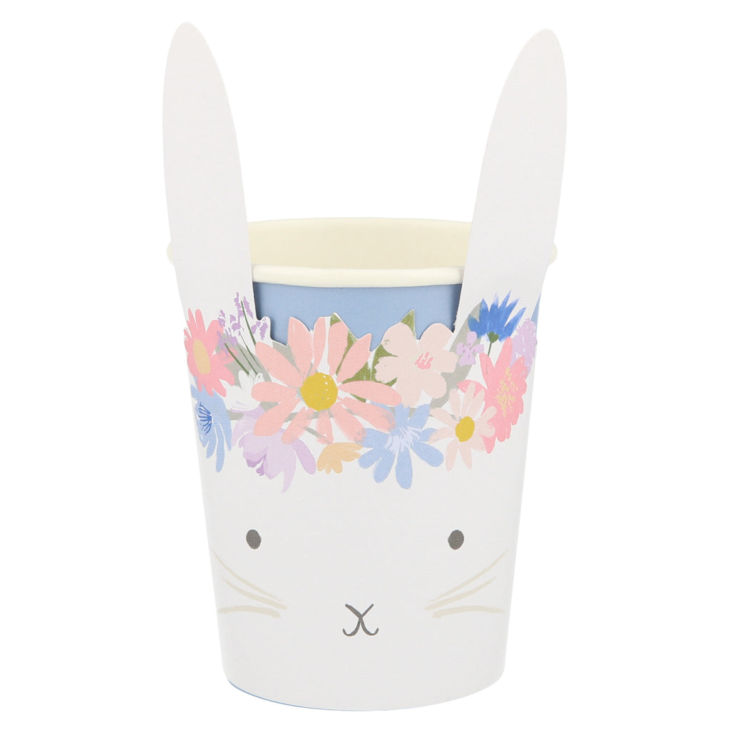 Spring Floral Bunny Cups