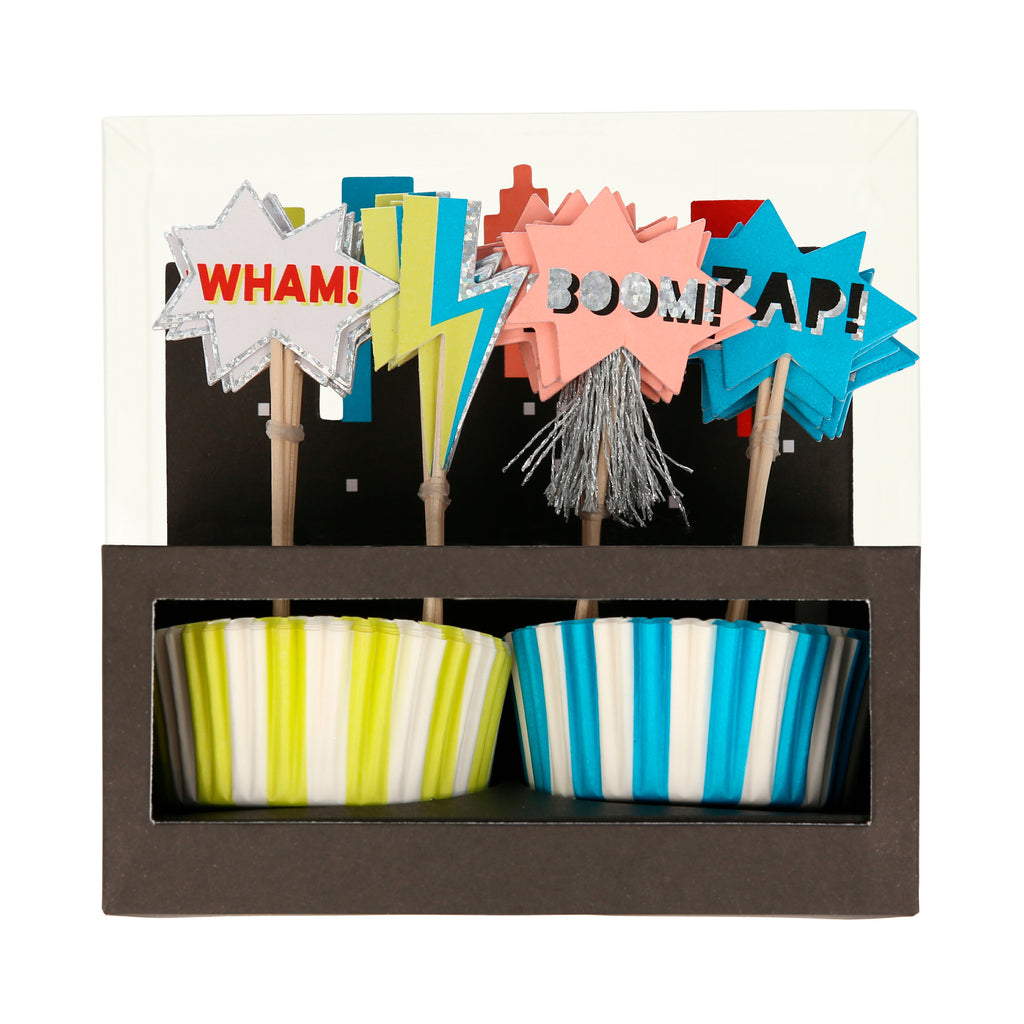 Superheroe Cupcake Kit