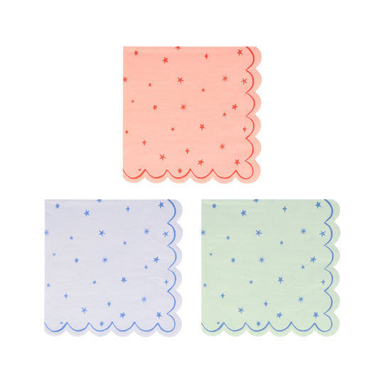 Star Pattern Small Napkin