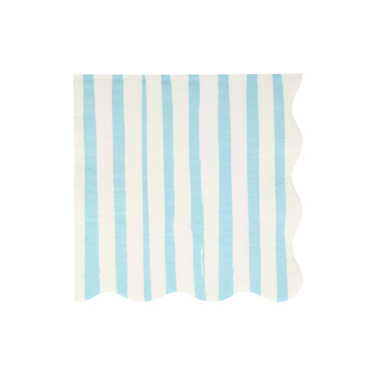 Blue Stripe Small Napkin