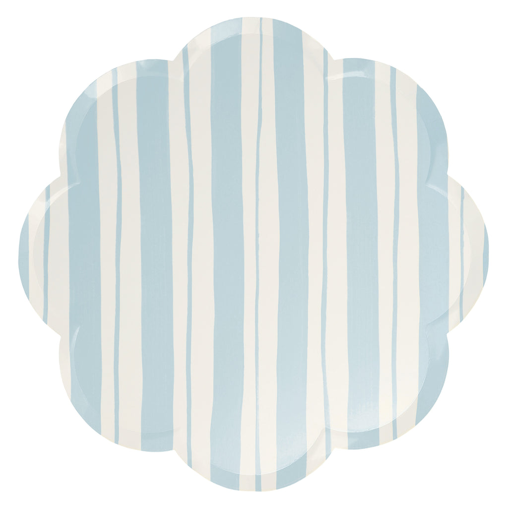 Ticking Stripe Dinner Plates