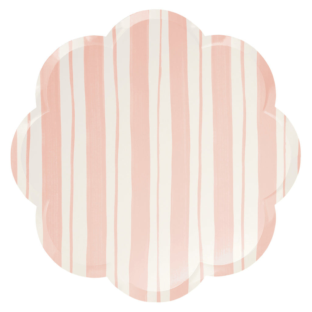 Ticking Stripe Dinner Plates