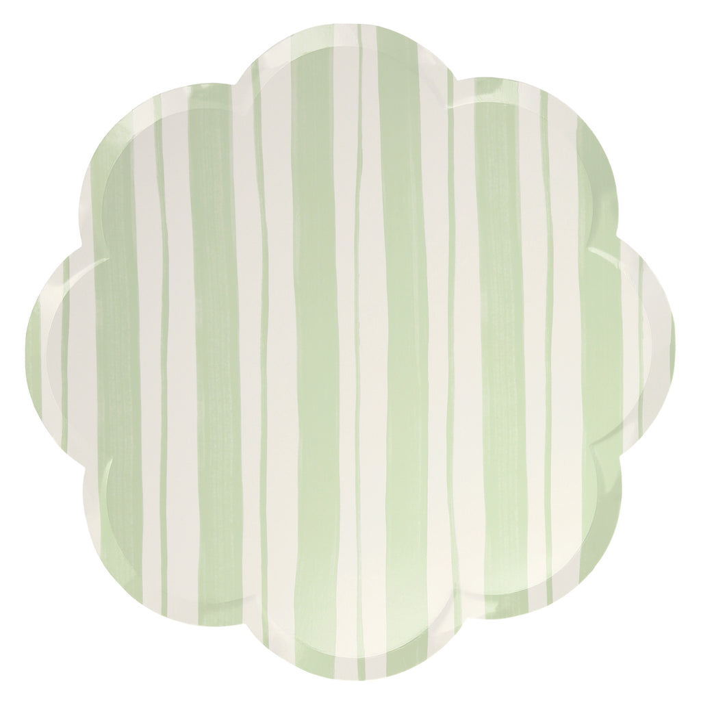 Ticking Stripe Dinner Plates