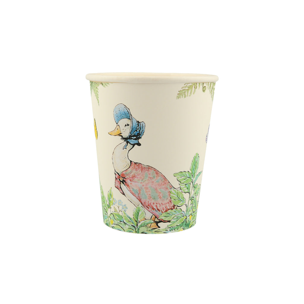 Peter Rabbit in the Garden Cups