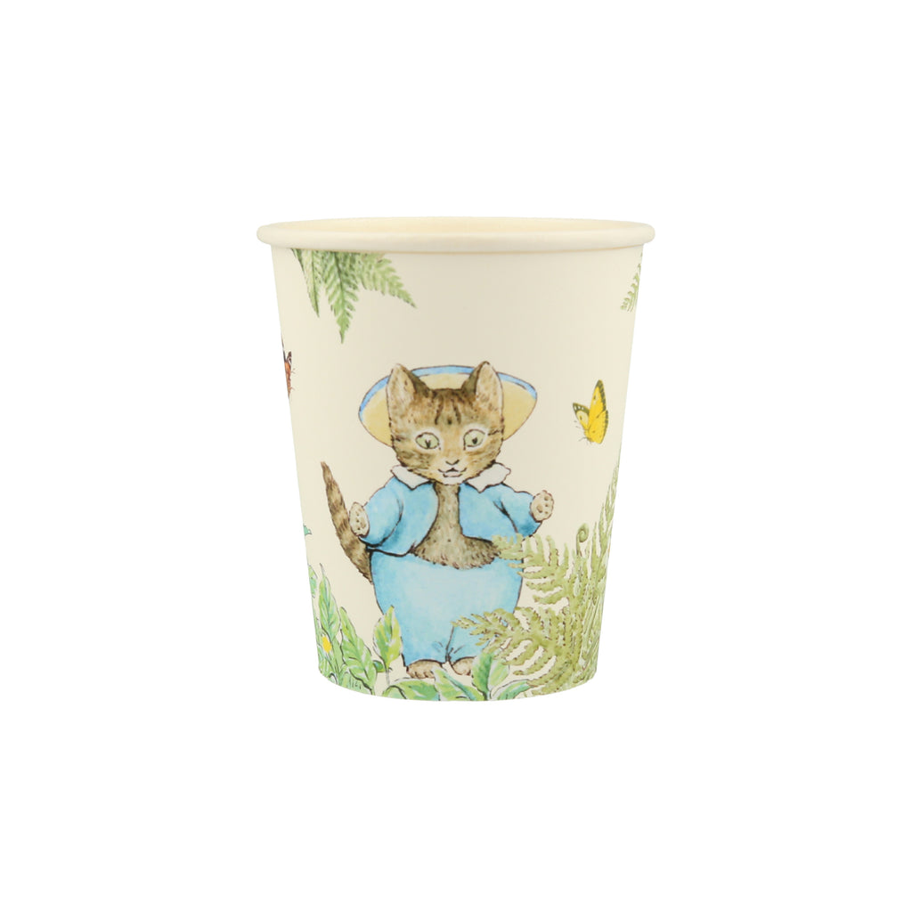 Peter Rabbit in the Garden Cups