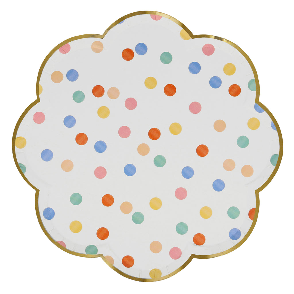 Colourful Pattern Dinner Plates
