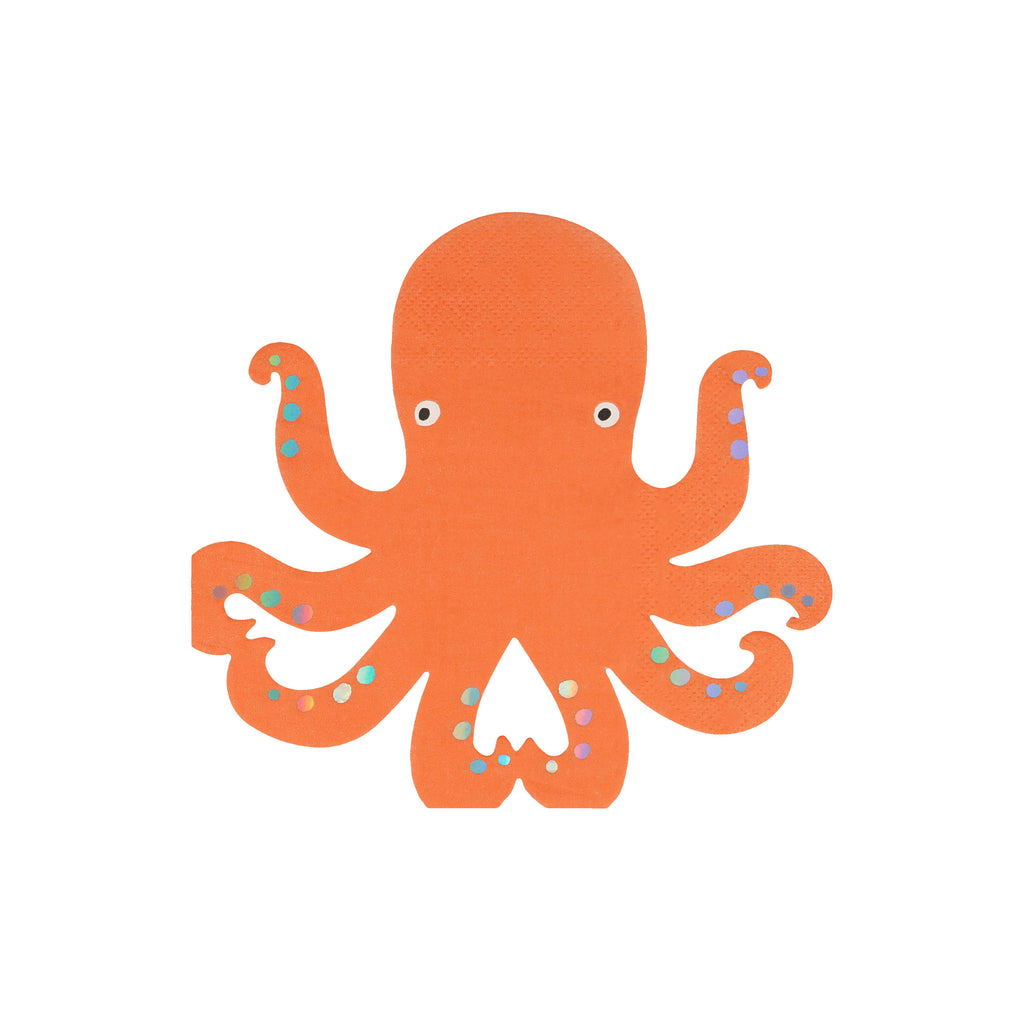 Under The Sea Octopus Napkins