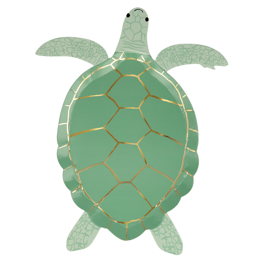 Under The Sea Turtle Plates