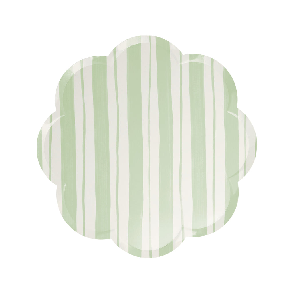 Ticking Stripe Side Plate