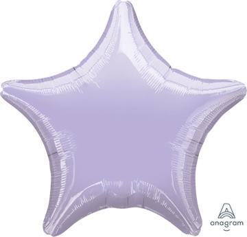 Lilac Star Balloon 22"