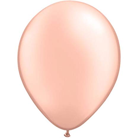 Pearl Peach Latex balloons 11" (10 pack)