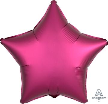 Satin Luxe Pomegranate Star Balloon 22"