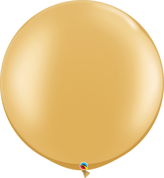 Gold Latex balloon 36"