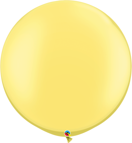 Pearl Lemon Chiffon Latex balloon 36"