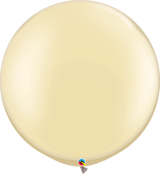 Pearl Ivory Latex balloon 36"