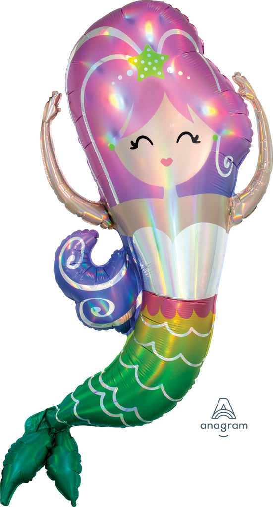 Iridescent Mermaid Balloon