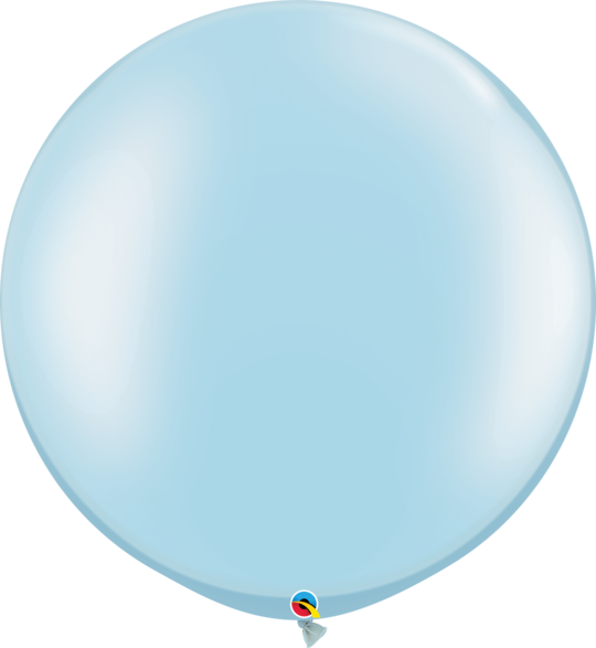 Pearl Pastel Blue Latex balloon 36"
