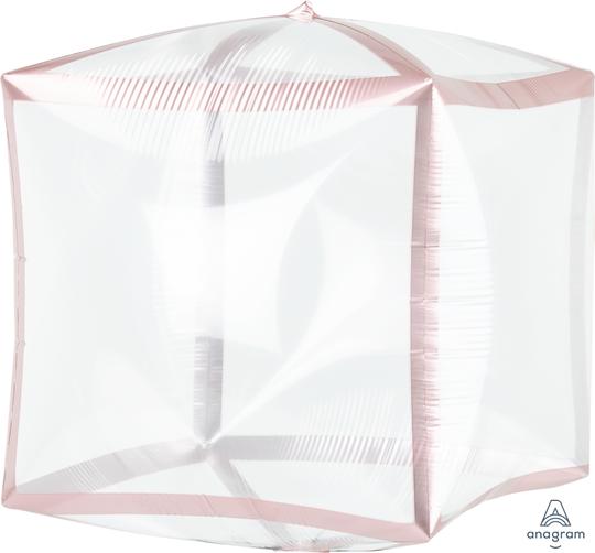 Rose Gold Trim Cubez 17"