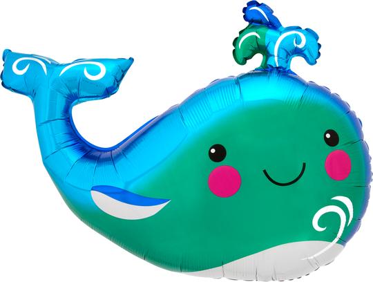 Happy Whale Balloon