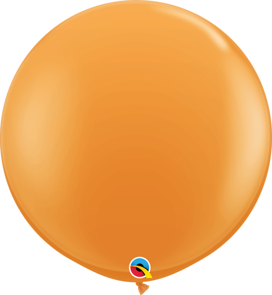 Orange Latex balloon 36"