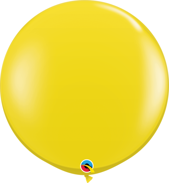 Citrine Yellow Purple Latex balloon 36"