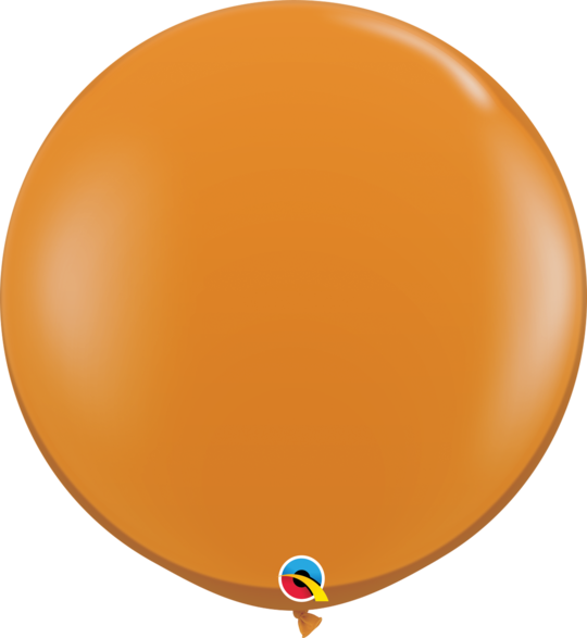 Mandarin Orange Latex balloon 36"