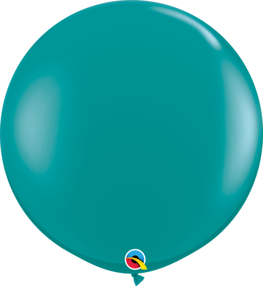 Jewel Teal Latex balloon 36"