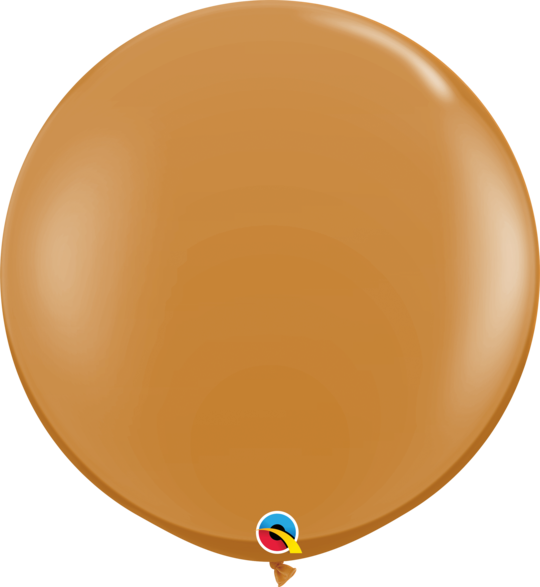Mocha Brown Latex balloon 36"