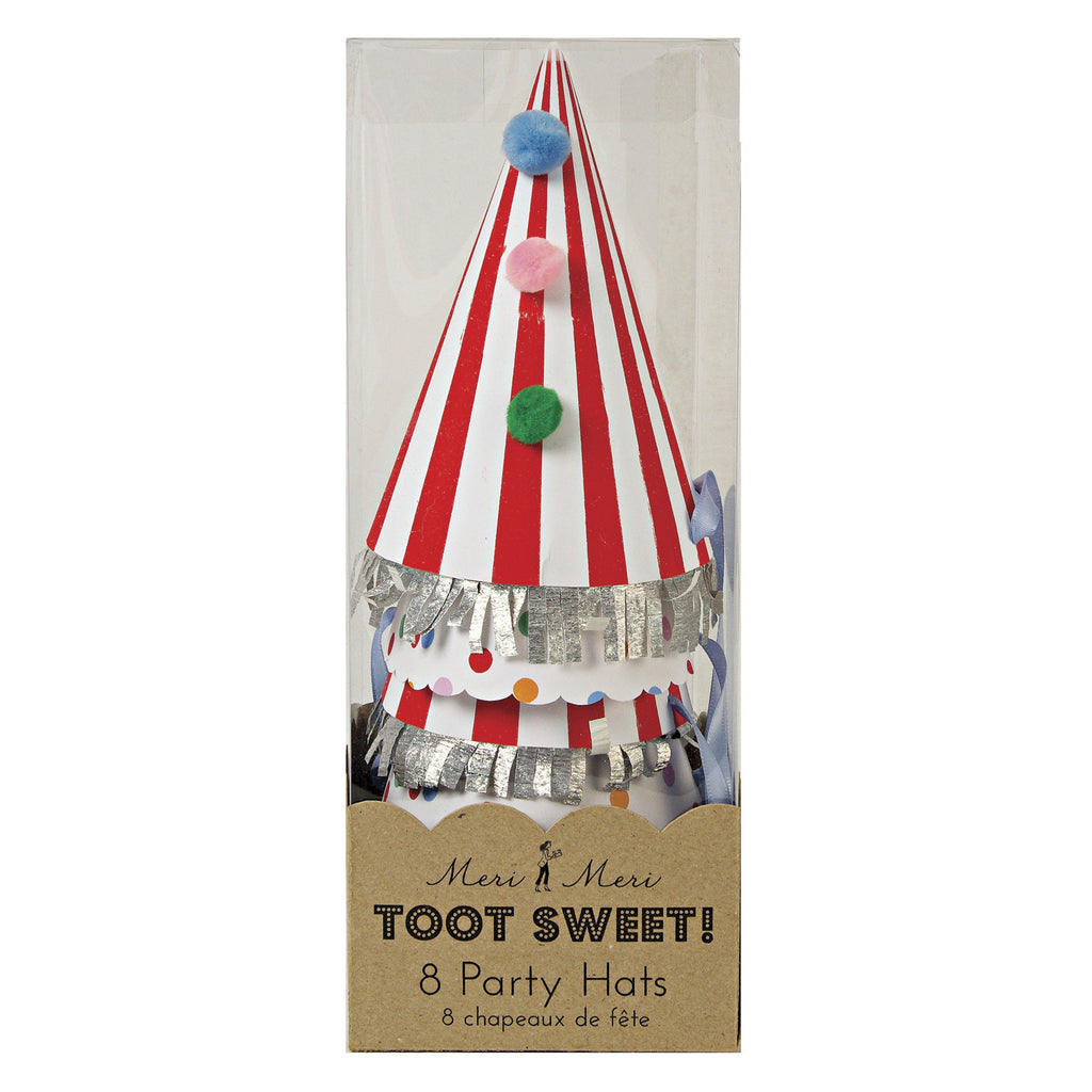 Spots & Stripes Party hats