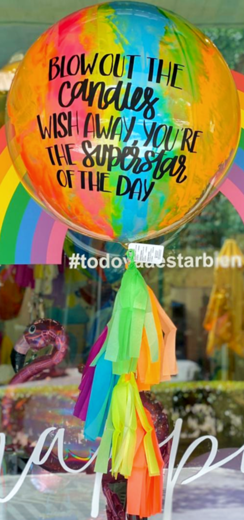 Burbuja Grande Pintada