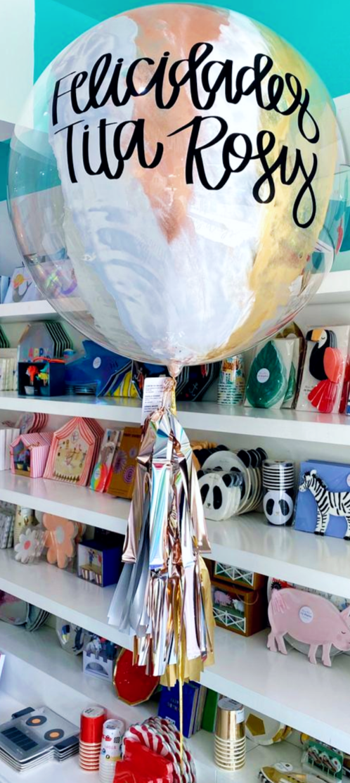 Burbuja Grande Pintada