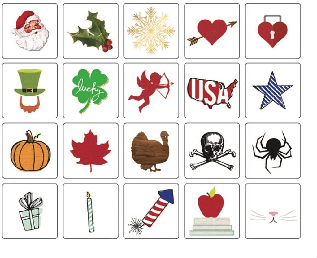 Celebration Icons for Lightbox