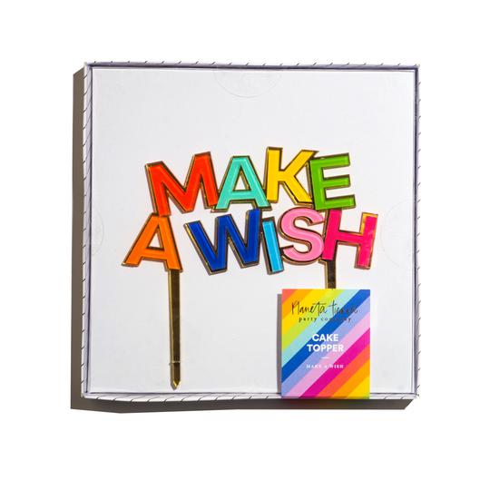 "Make a Wish" Cake Topper