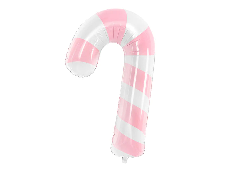 Pastel Pink Candy Cane Balloon