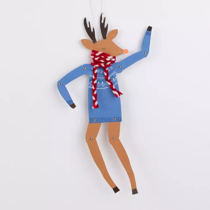 Dancing Reindeer Card