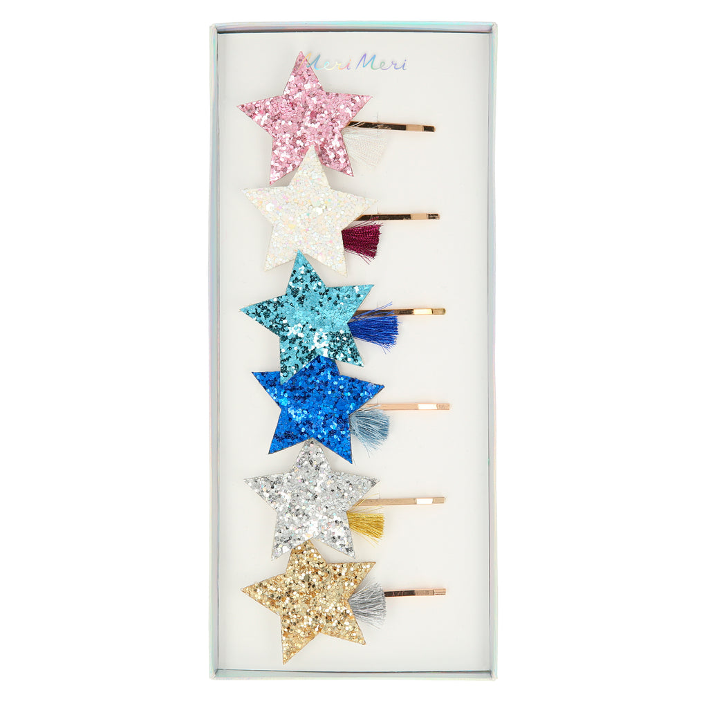 Shooting Star Hair Slides