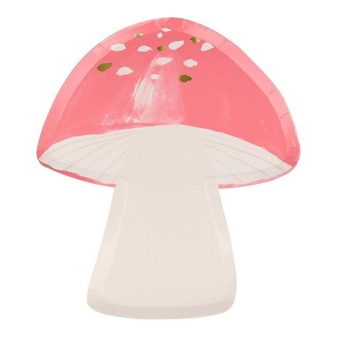 Fairy Toadstool Plates