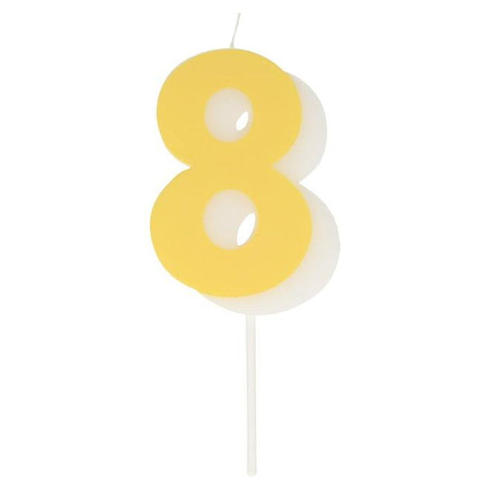 Number Eight Candle