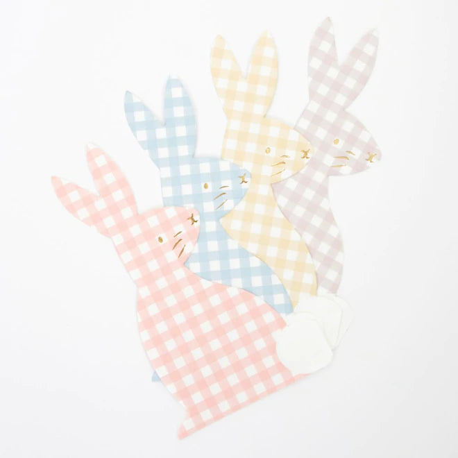 Gingham Bunny Napkins